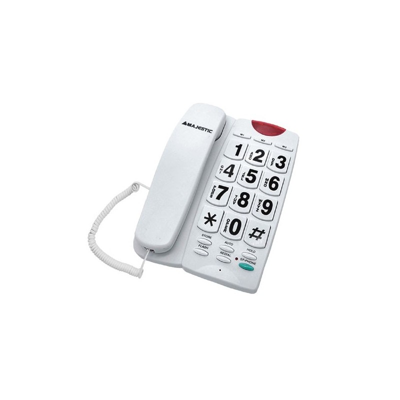 MAJESTIC TELEFONO FISSO BILLY 202 BIANCO