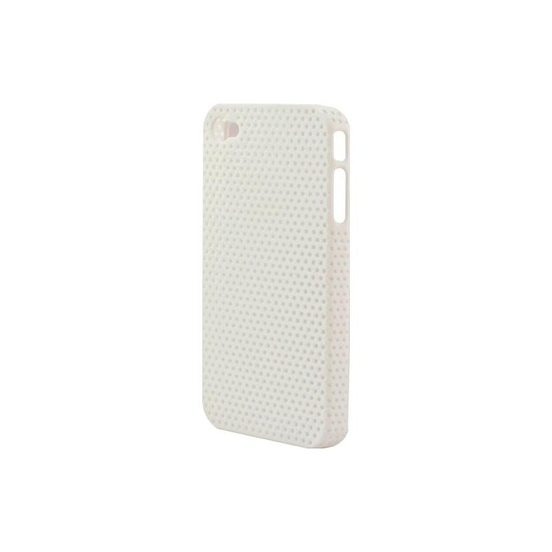 KEYTECK COVER PER IPHONE 4/4S BIANCA SERIE AIRHOLE CPH-13