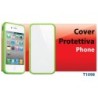 HANTOL COVER-BUMPER PROTETTIVA IN SILICONE PER iPHONE 4/4S VERDE CHIA