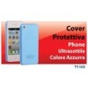 HANTOL COVER ULTRA SOTTILE 3 MM PER IPHONE 4/4S COLORE TRASPARENTE/AZ