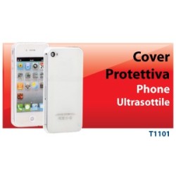 HANTOL COVER PROTETTIVA ULTRA SOTTILE 3 mm PER IPHONE 4/4S COLORE TRA