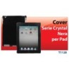 HANTOL COVER PROTETTIVA PER IPAD COLORE NERO SERIE CRYSTAL T1128