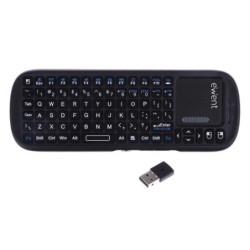 EWENT MINI TASTIERA WIRELESS CON TOUCHPAD PER SMART TV/TV BOX EW3140