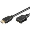 EWENT CAVO PROLUNGA HDMI CON ETHERNET M/F 50MM CC-130200-050-N-B