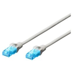 EWENT CAVO DI RETE U/UTP PATCH CORD 1MT CAT 6 COLOR GRIGIO EW-6U-010