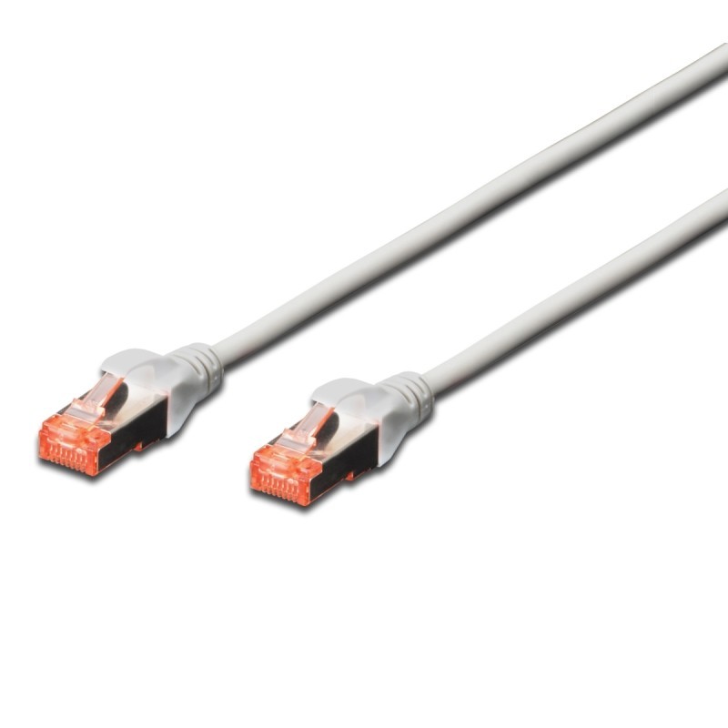 EWENT CAVO DI RETE S/FTP PATCH CORD 3MT CAT 6 COLOR GRIGIO EW-6SF-030