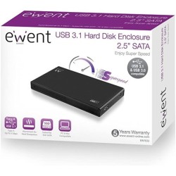 EWENT BOX PER HDD/SSD 25" USB 31 IN ALLUMINIO EW7032