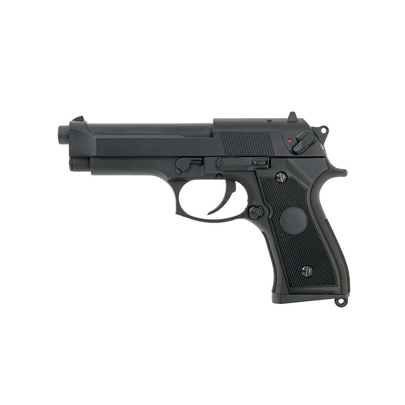 CYMA PISTOLA ELETTRICA SOFTAIR BERETTA M92 COLPO SINGOLO RAFFICA COLO