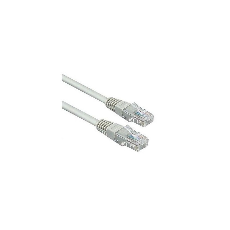 TECNO CAVO DI RETE UTP PATCH CORD 5 MT CAT 6 COLOR GREY