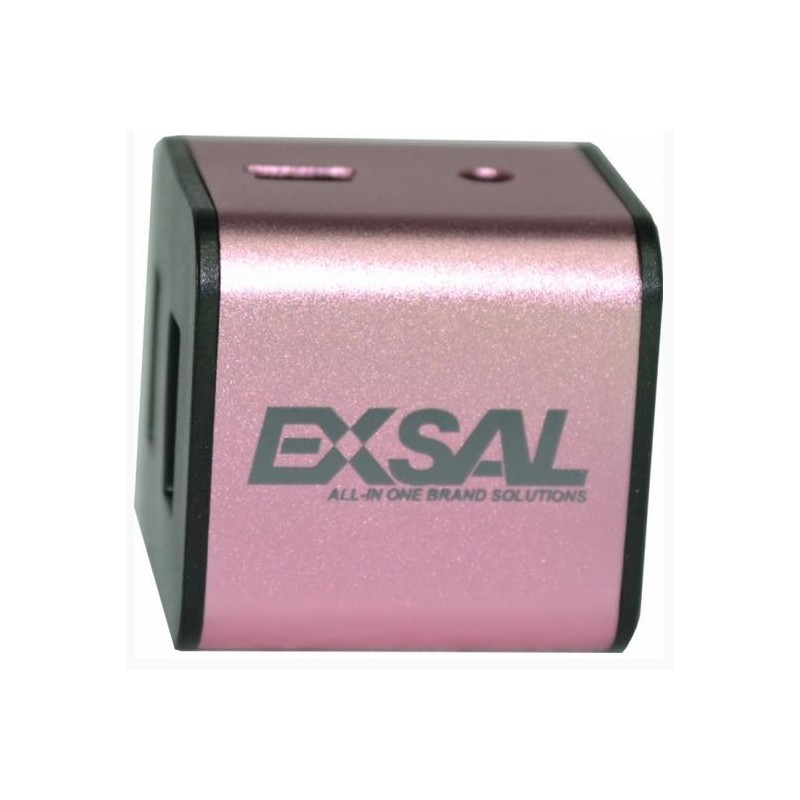 EXSAL HUB USB 4 PORTE AUTOALIMENTATO PINK