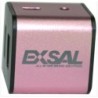 EXSAL HUB USB 4 PORTE AUTOALIMENTATO PINK