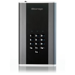 iStorage DiskAshur DT2 disco rigido esterno 16000 GB Nero Grigio