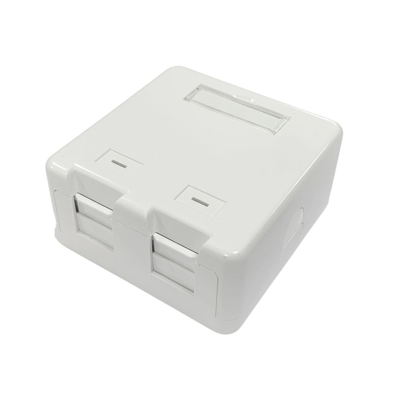 Surface mount box for 2 x - RJ45 jack - Warranty 300M