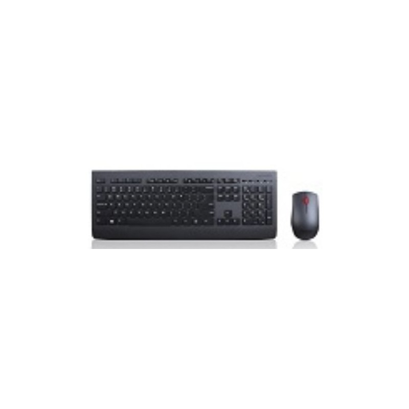 Lenovo 4X30H56816 tastiera Mouse incluso RF Wireless Nero