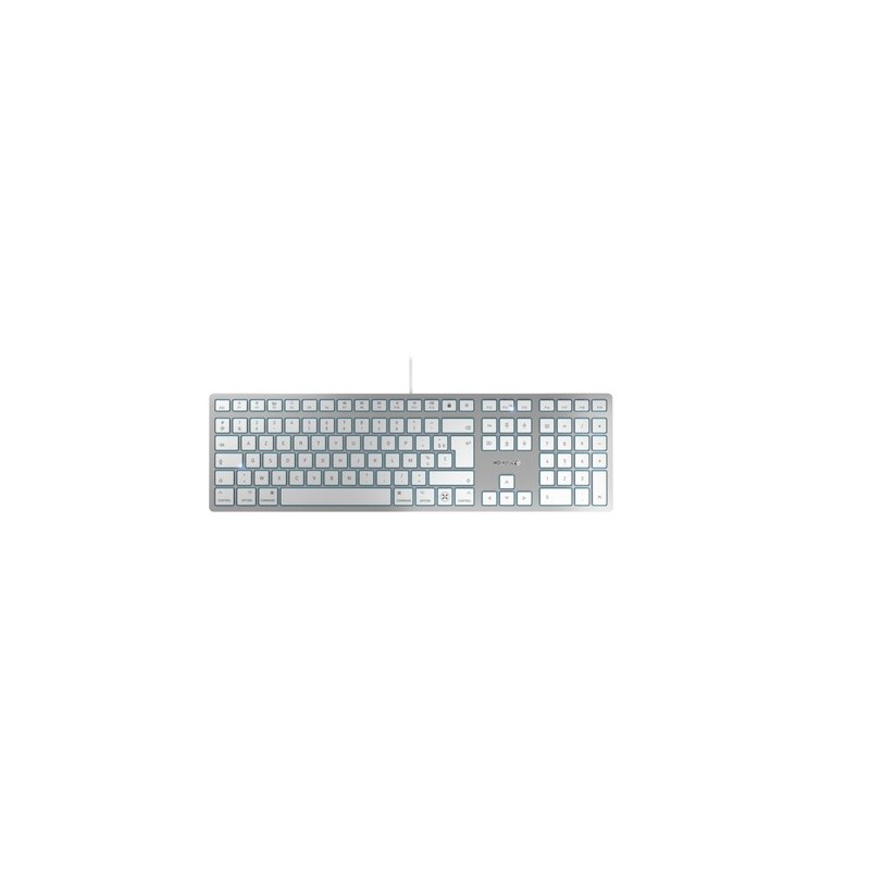 CHERRY KC 6000C FOR MAC tastiera USB AZERTY Francese Argento