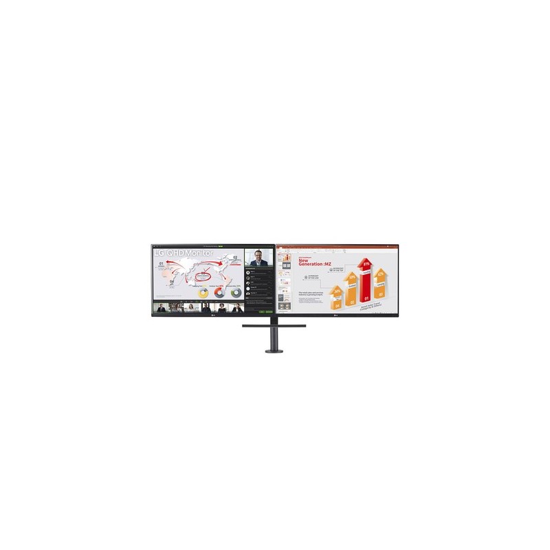 LG 27QP88DP-BS Monitor PC 686 cm 27" 2560 x 1440 Pixel Quad HD Nero