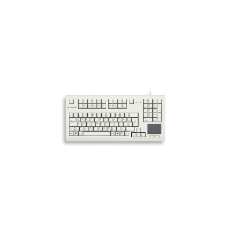 CHERRY TouchBoard G80-11900 tastiera USB QWERTY Inglese Grigio