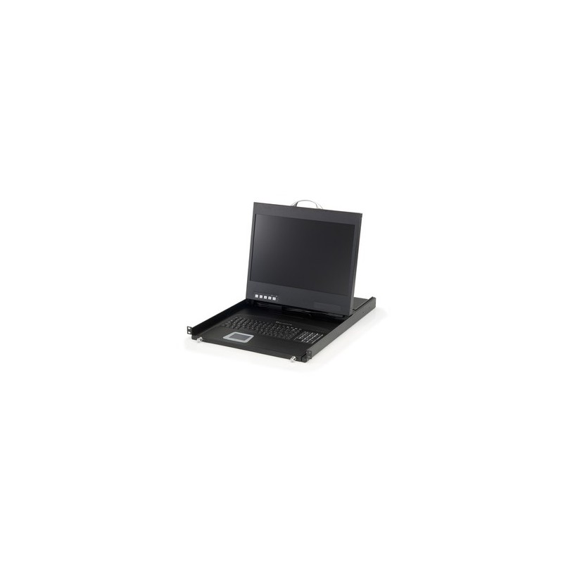 LevelOne KVM-8901DE console a rack 483 cm 19" 1440 x 900 Pixel Nero