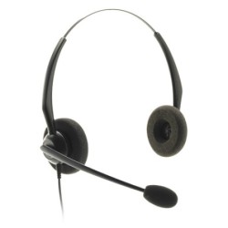 JPL JPL-100B-RJ11 Auricolare Cablato A Padiglione Ufficio Nero