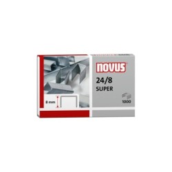 NOVUS 24/8 Super Box di 1000 punti galvanizzati 24/8