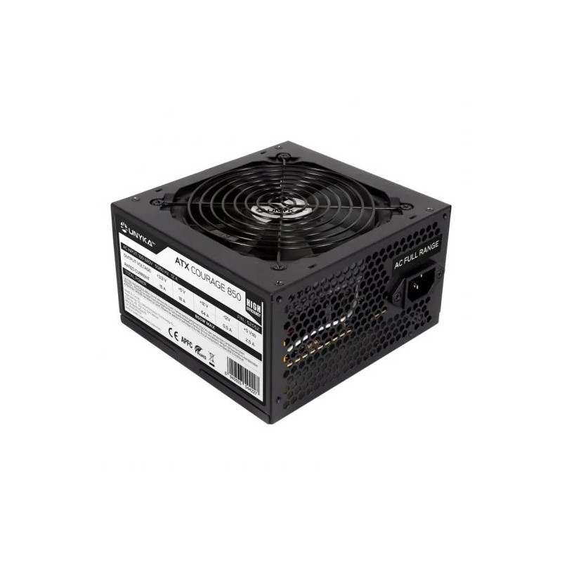 Alimentatore Unykach ATX Courage 850 W ATX 23 da 850 W - PFC attivo