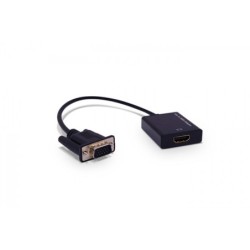 3GO C132 Adattatore maschio VGA alla femmina HDMI