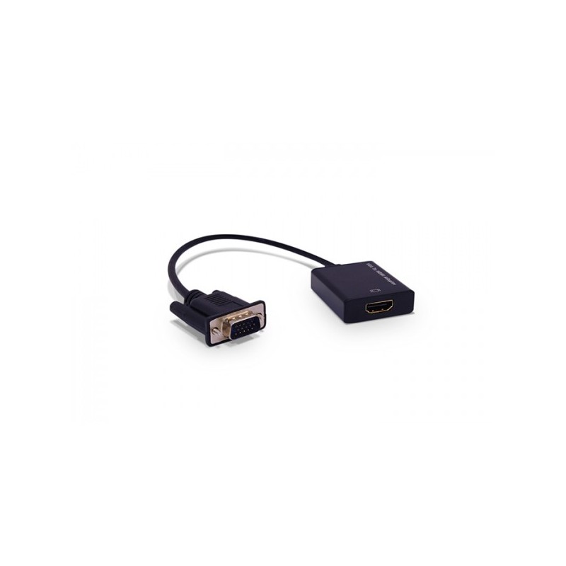 3GO C132 Adattatore maschio VGA alla femmina HDMI