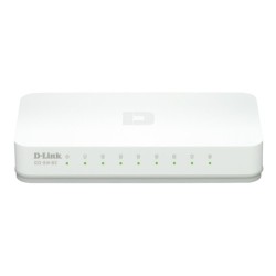 D-Link GO-SW-8E switch di rete Non gestito Fast Ethernet 10/100 Bia