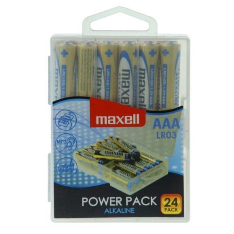 Maxell 24 Pilas Pilas Pilas LR03 AAA 15V