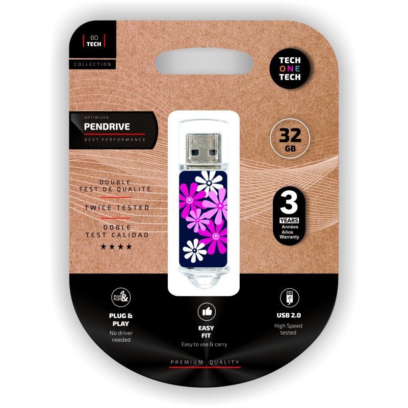 TechOnetech Flower Power USB 20 32GB Pendrive