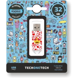 TechOnetech Heart Eyes USB 20 32GB Pendrive Memoria