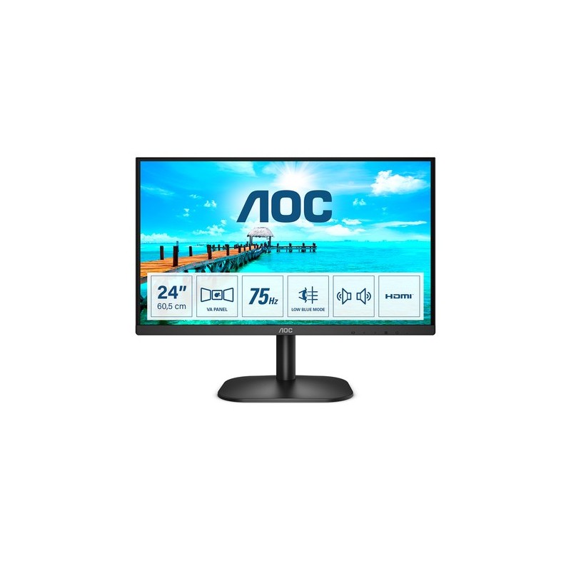 AOC B2 24B2XDAM LED display 605 cm 238" 1920 x 1080 Pixel Full HD