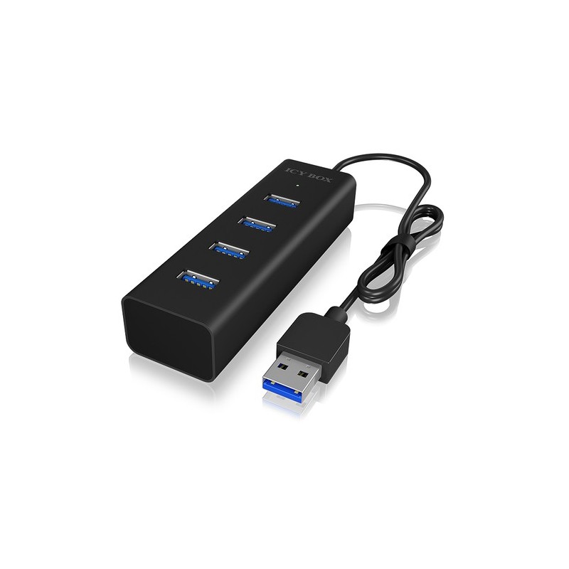 ICY BOX IB-HUB1409-U3 USB 32 Gen 1 31 Gen 1 Type-A 5000 Mbit/s Ne