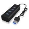 ICY BOX IB-HUB1409-U3 USB 32 Gen 1 31 Gen 1 Type-A 5000 Mbit/s Ne