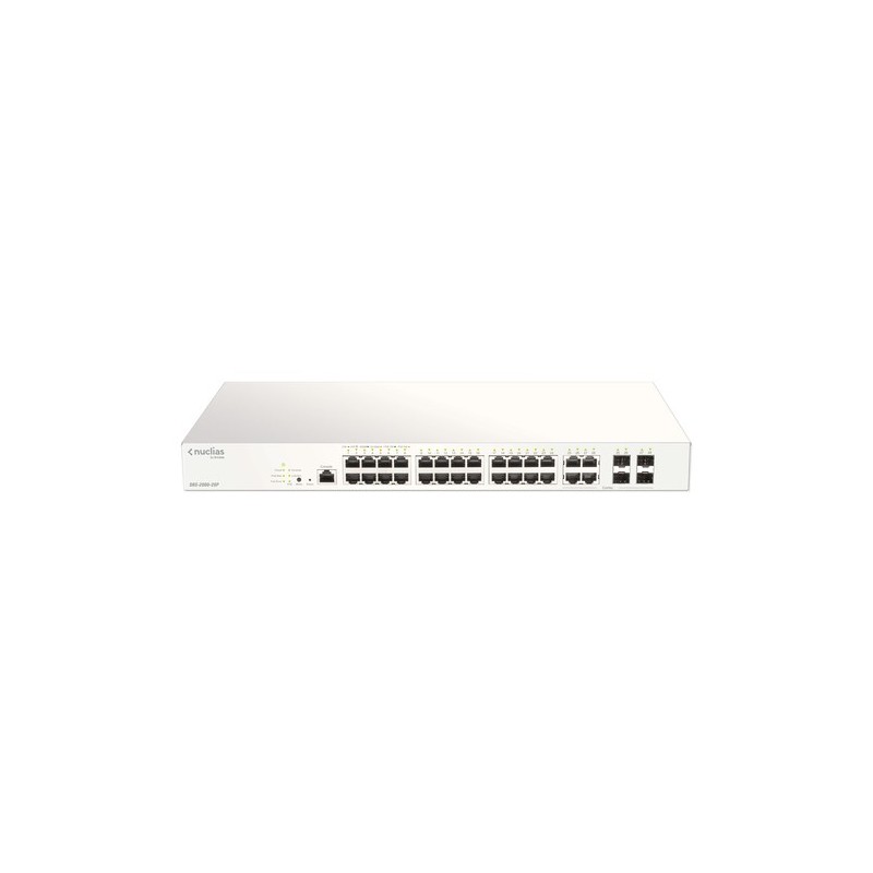 D-Link DBS-2000-28P switch di rete Gestito L2 Gigabit Ethernet 10/10