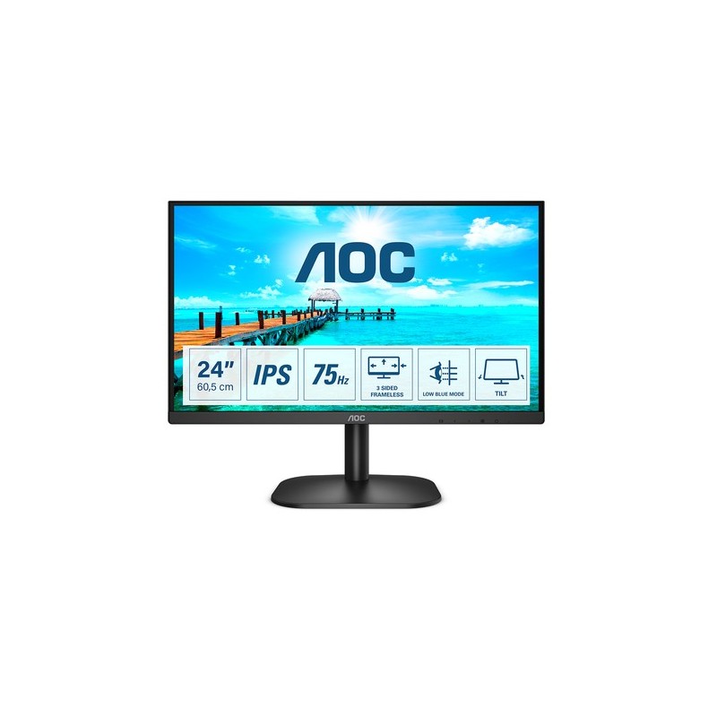 AOC B2 24B2XH/EU LED display 605 cm 238" 1920 x 1080 Pixel Full H