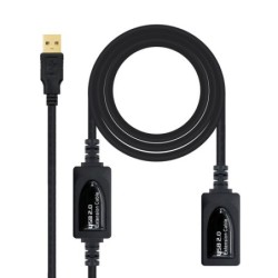 Nanocable 10010213 cavo USB 15 m USB 20 USB A Nero