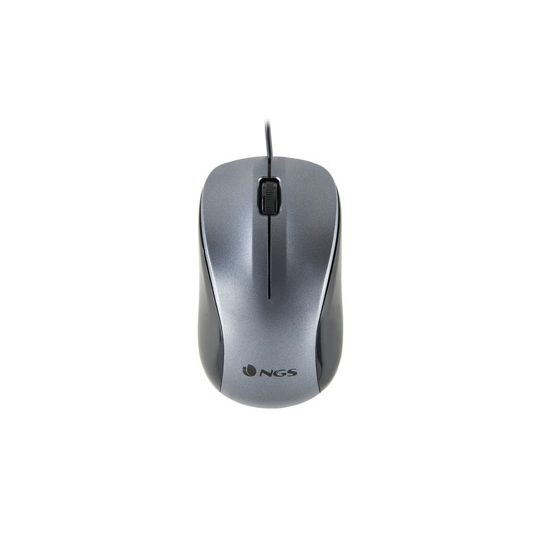 NGS CREW mouse Ambidestro USB tipo A Ottico 1200 DPI