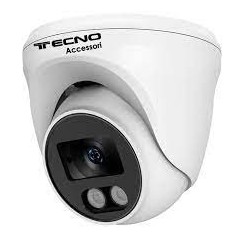 TECNO TELECAMERA DOME POE 80MPX TC-9045C-POE