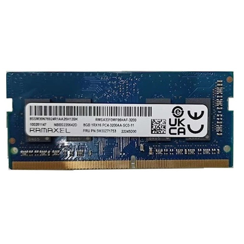 RAMAXEL RAM SO-DDR4 8GB PC4 3200MHZ RMSA3310MF96HAF-3200