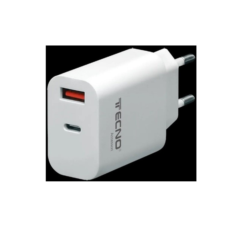 CARICATORE USB TC-883 20W USB+TYPE-C QC30+PD