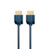 Cavo HDMI HS ultrasottile Clicktronic M/M Blu 10m