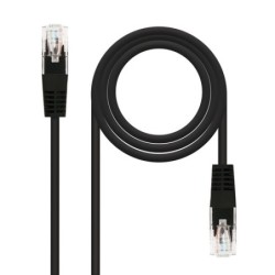 Nanocable 10200103-BK cavo di rete Nero 3 m Cat5e U/UTP UTP