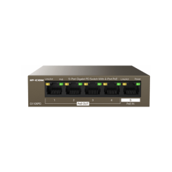 Switch 5 porte Gigabit PD - 4 porte PoE OUT 1 porta PoE IN