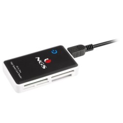 NGS Multireader Pro lettore di schede USB 20 Nero Bianco