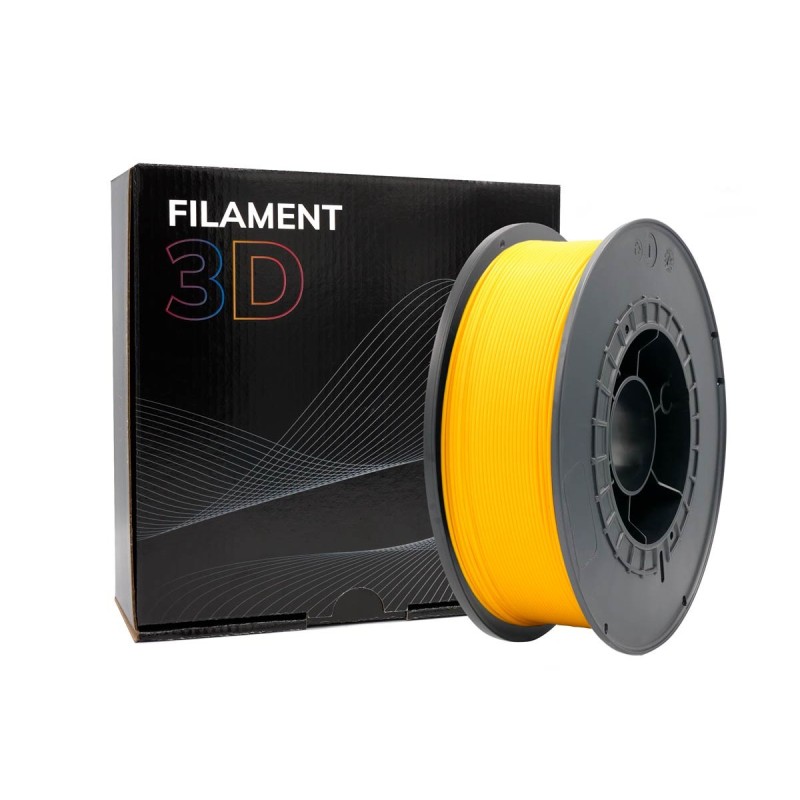 Filamente 3D Plameter 175 mm - bobina da 1 kg - colore giallo