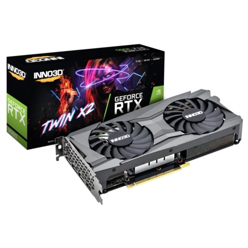 INNO3D VGA GEFORCE RTX 3060 RTX 3060 TWIN X2 12GB GDDR6 3xDP/HDMI