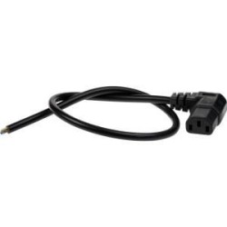 MAINS CABLE ANGL C13-OPN 05M