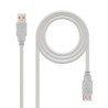 Nanocable 10010203 cavo USB 18 m USB 20 USB A Beige