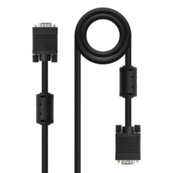 Nanocable 10150101 cavo VGA 1 m VGA D-Sub Nero